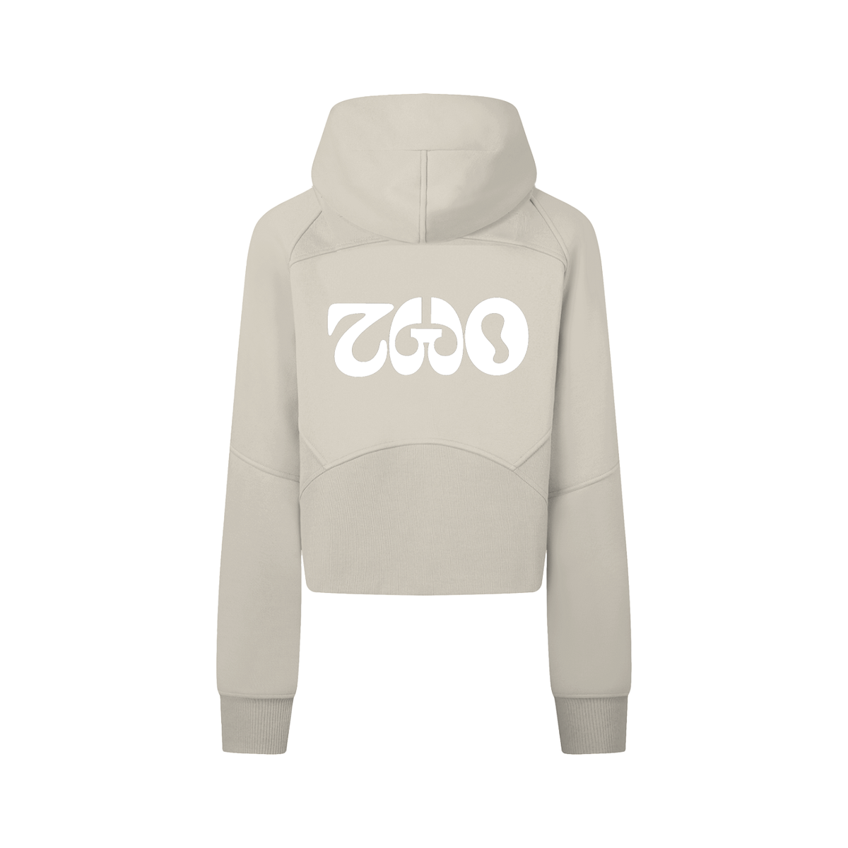2Cropped Zip-Hoodie