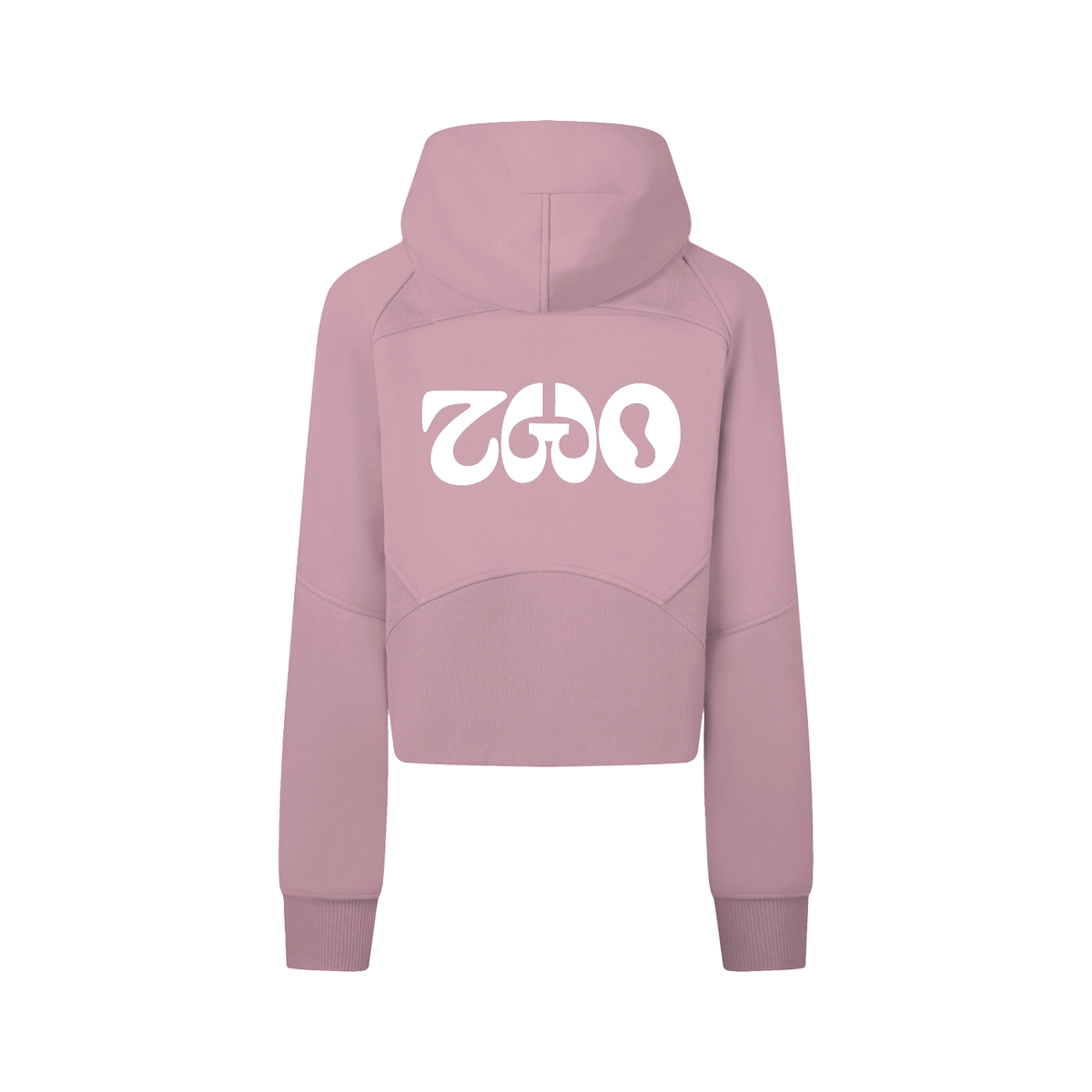 2Cropped Zip-Hoodie
