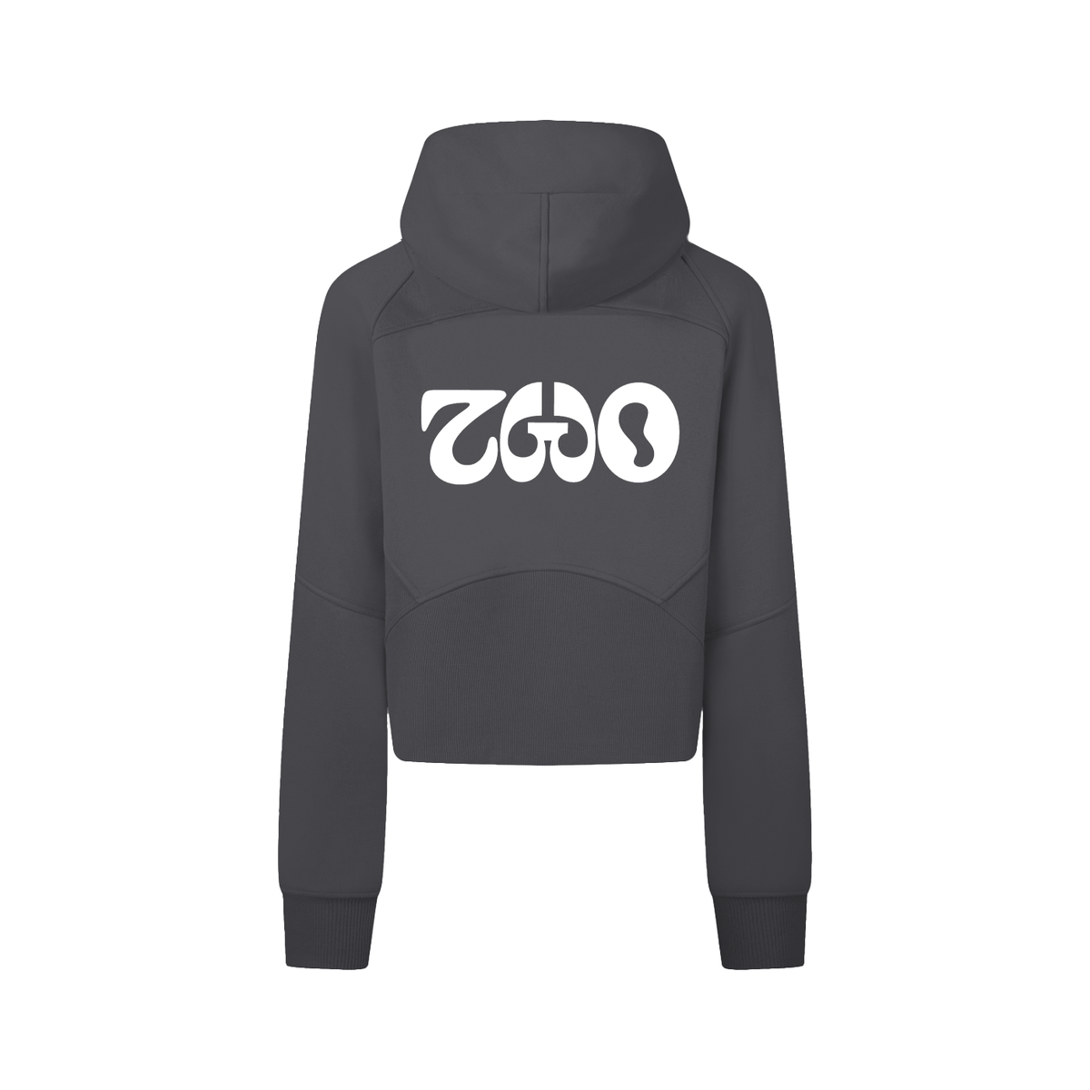 2Cropped Zip-Hoodie